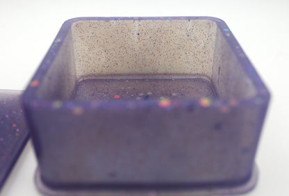 Resin Square Trinket Box