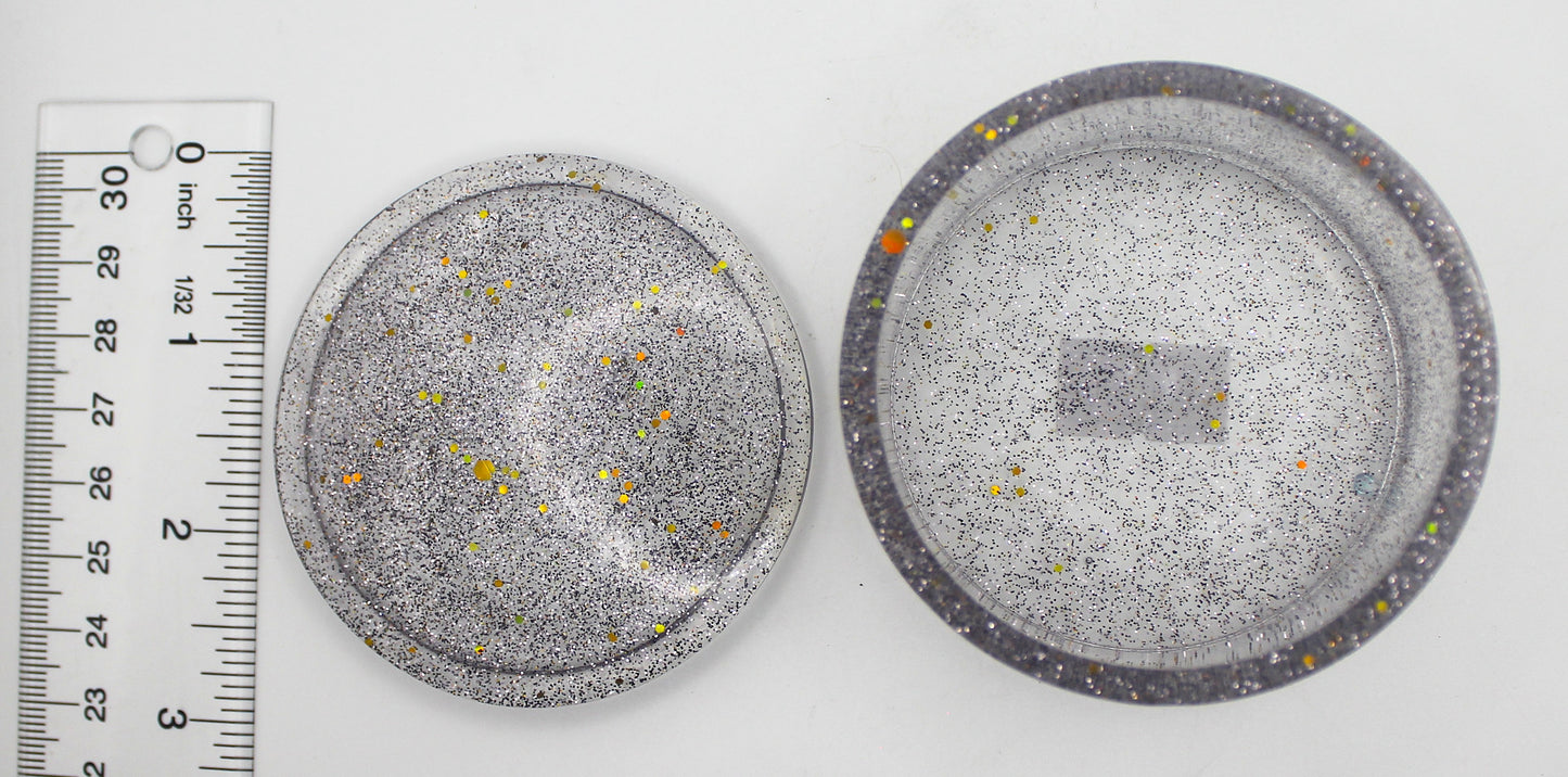 Resin Round Trinket Box