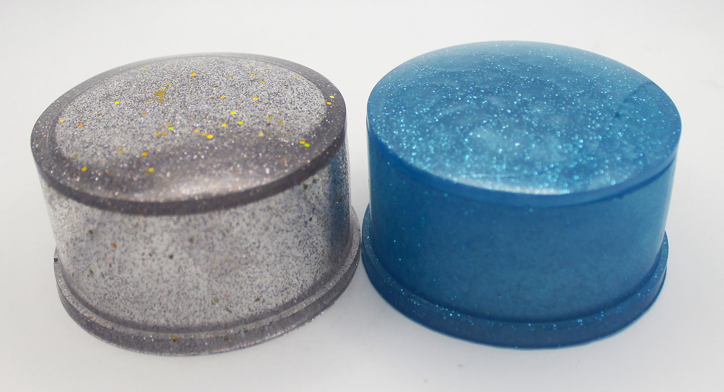 Resin Round Trinket Box