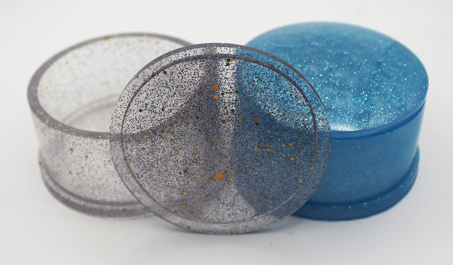 Resin Round Trinket Box