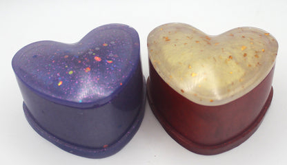 Resin Heart Trinket Box