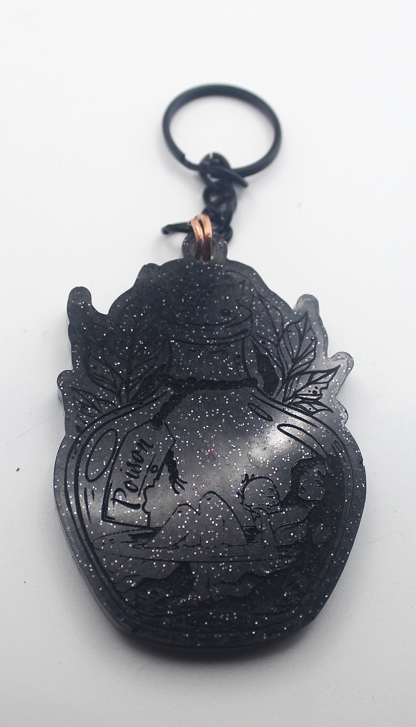Resin Potion Bottle Keychain