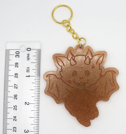 Resin Dragon Keychain