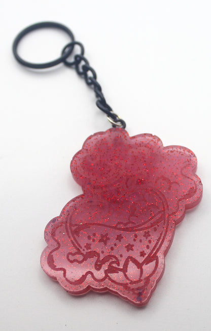 Resin Love Potion Keychain