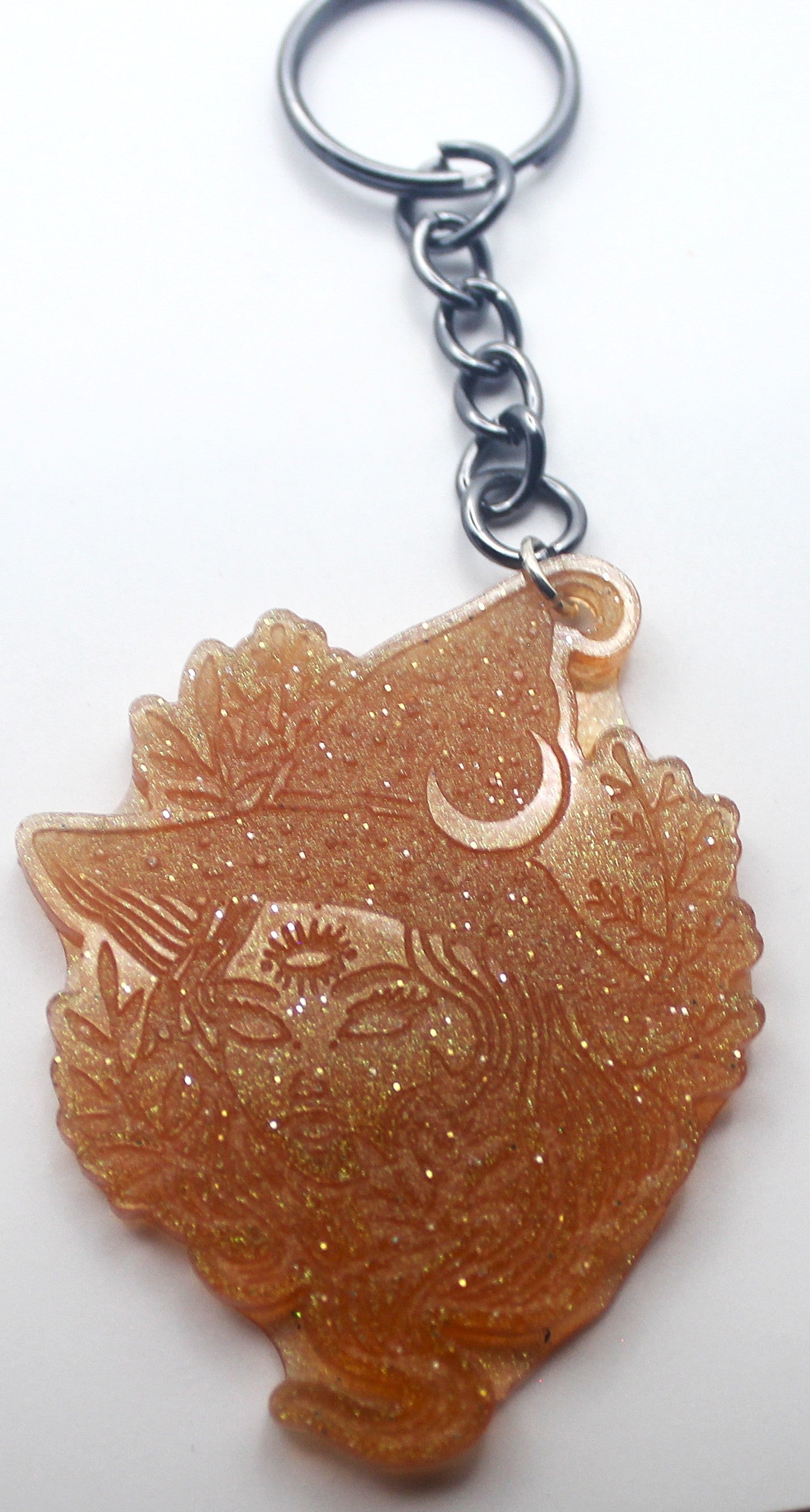 Resin Third Eye Witch Keychain