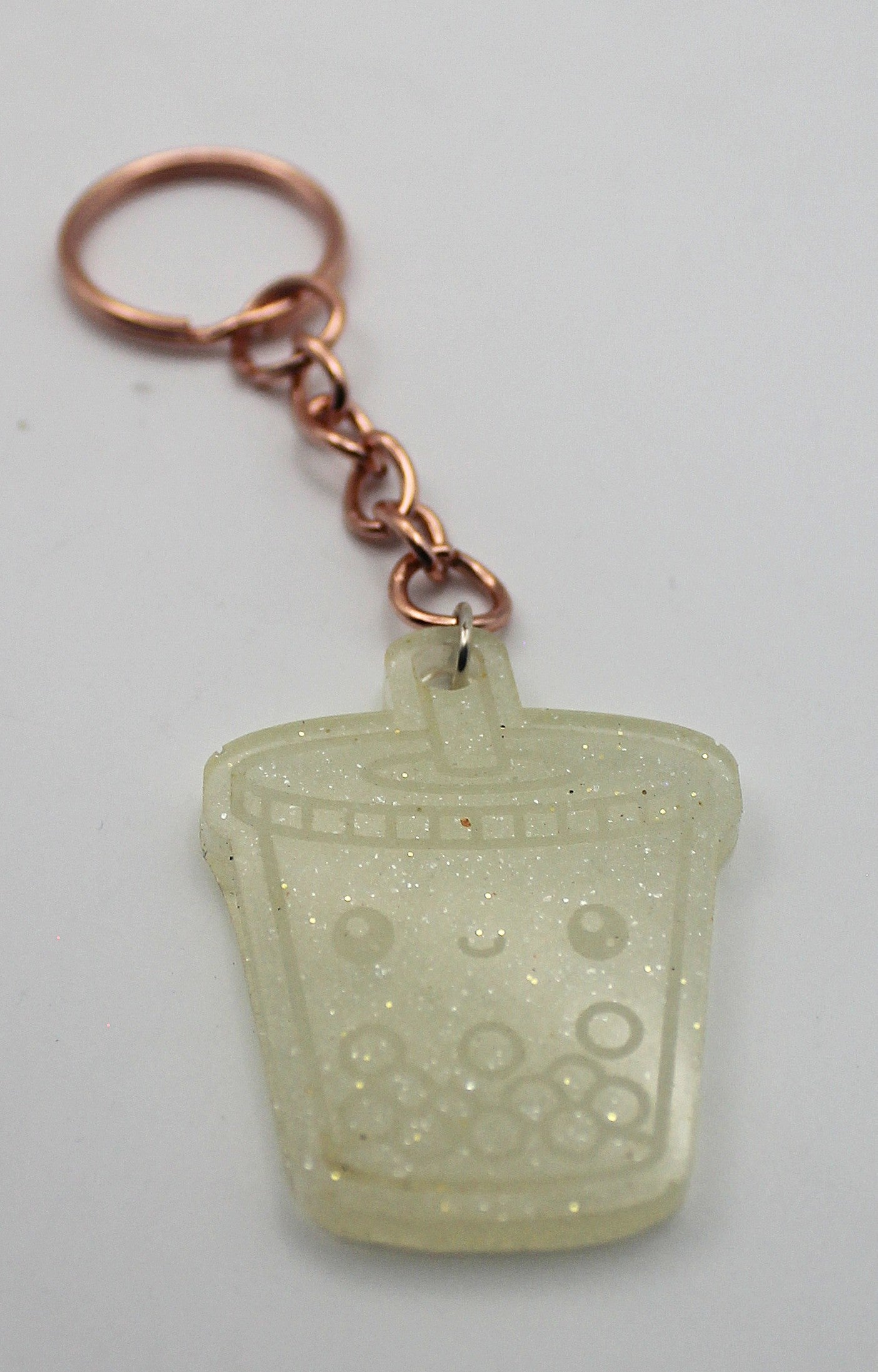 Resin Boba Tea Keychain