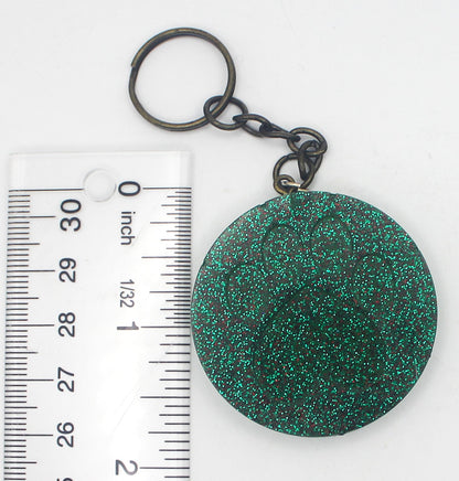 Resin Pawprint Keychain