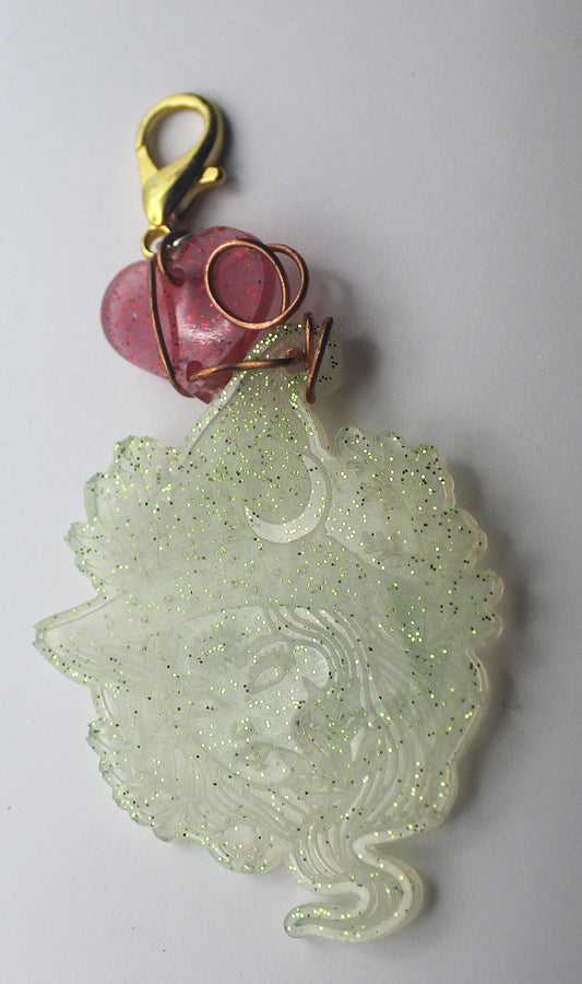 Resin Third Eye Witch Custom Keychain