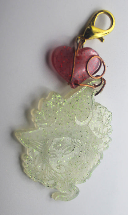 Resin Third Eye Witch Custom Keychain