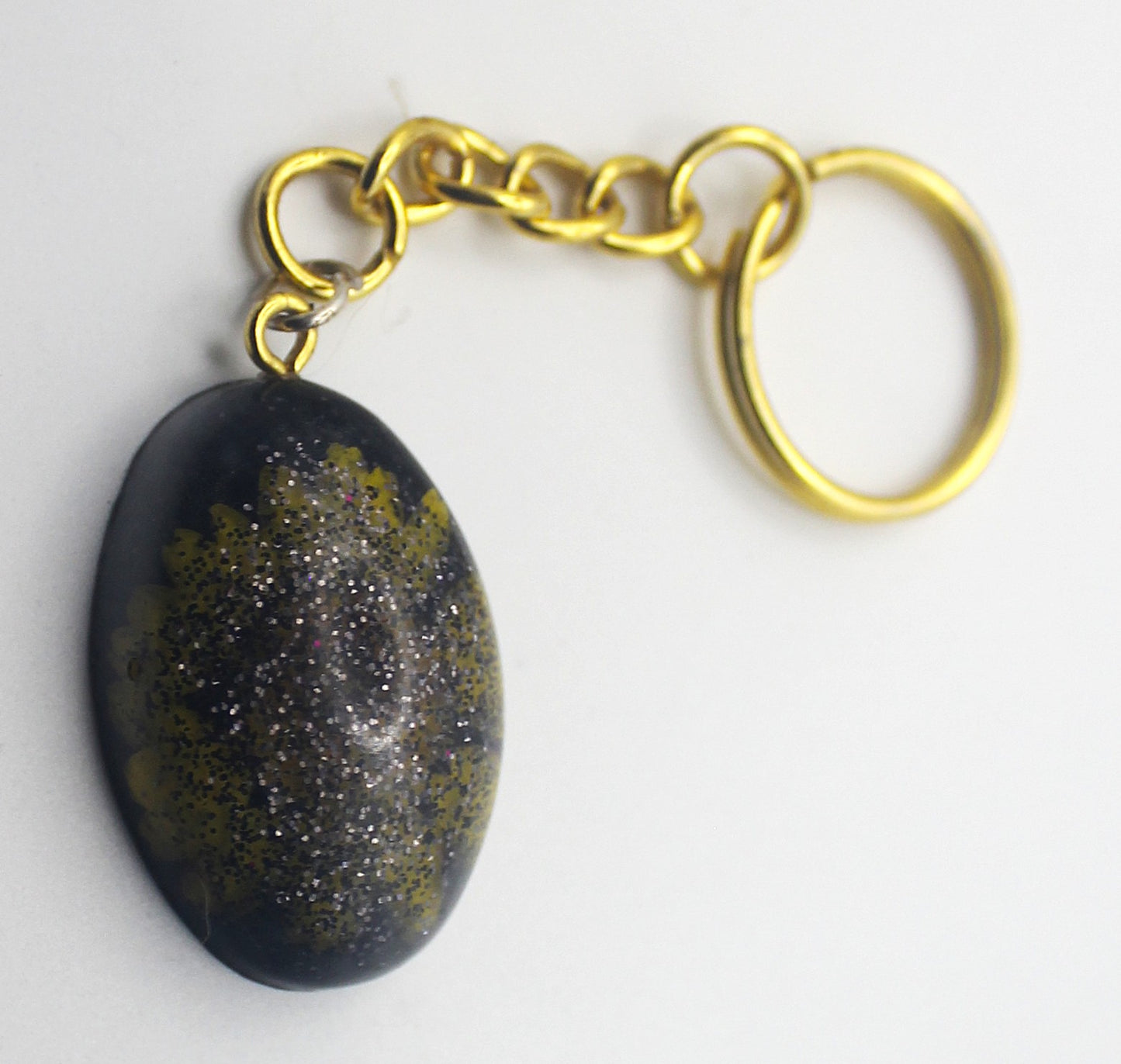 Resin Flower Keychain