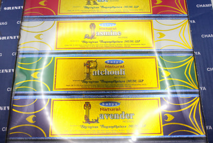 Satya Natural Incense Assortment 7 Pack