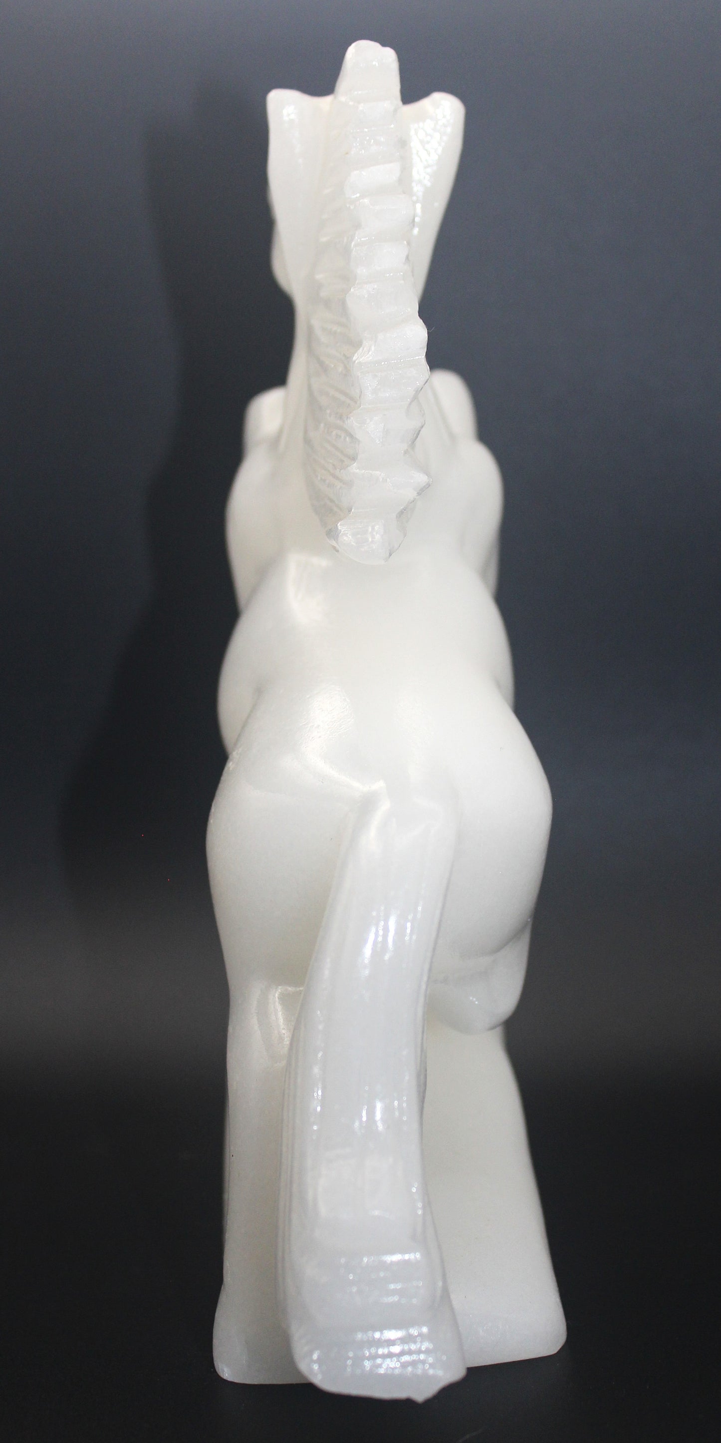 White Calcite Horse