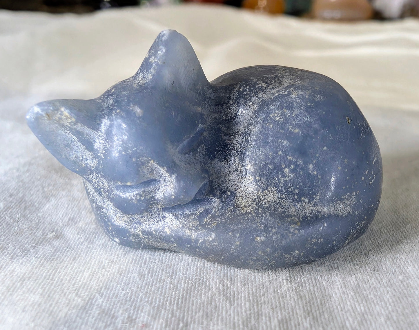 Angelite Sleeping Cat