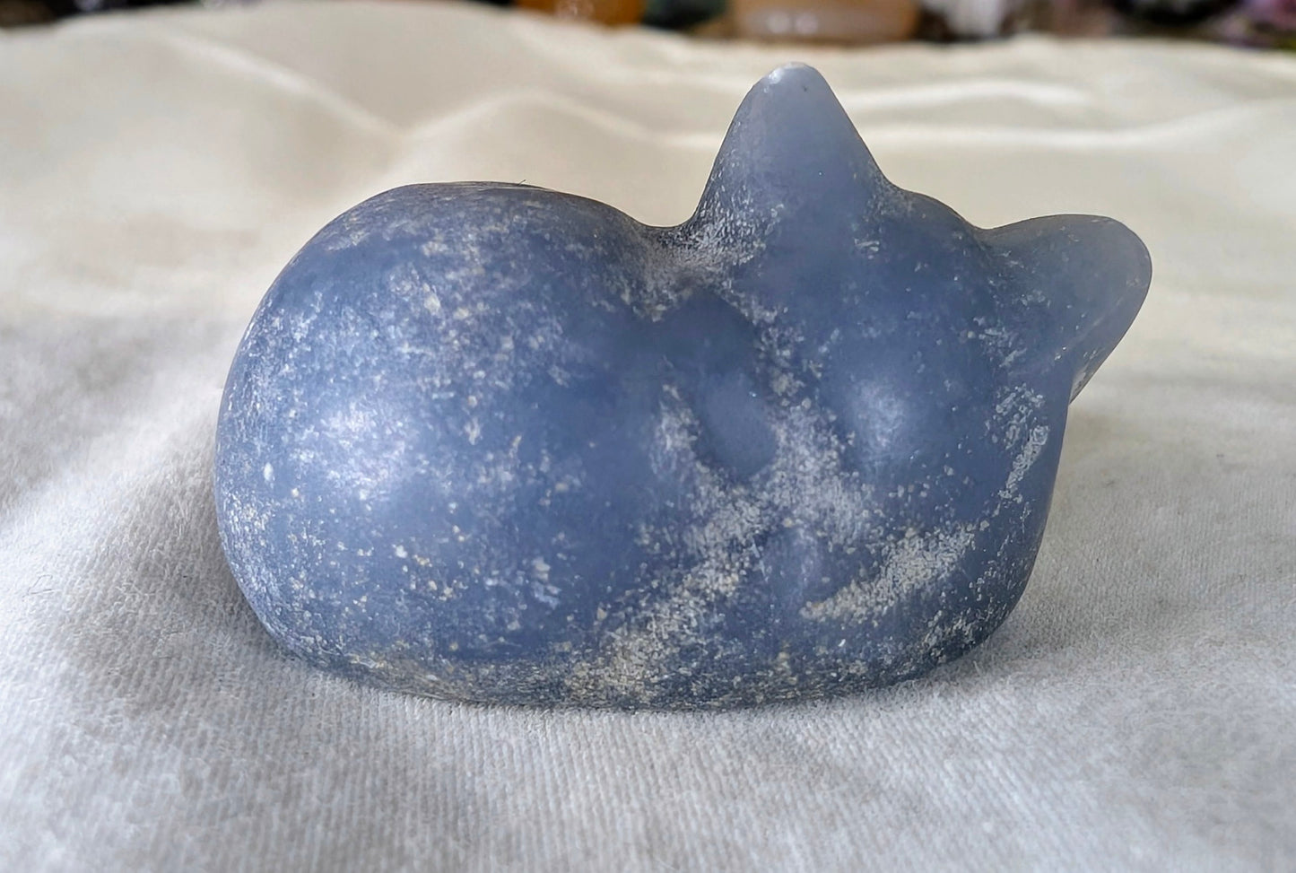 Angelite Sleeping Cat