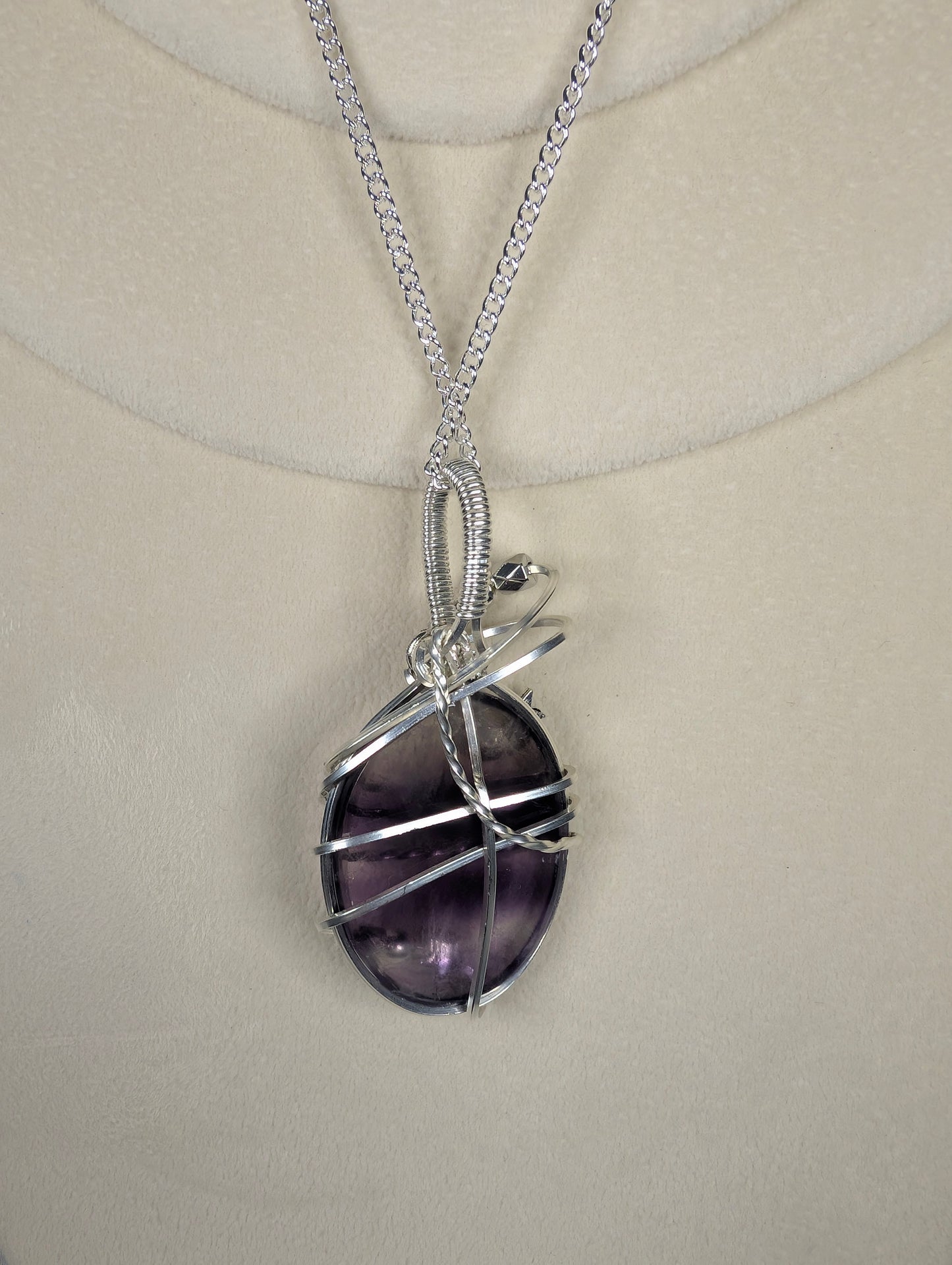 Fluorite Shooting Star Cabochon *Sterling Silver*