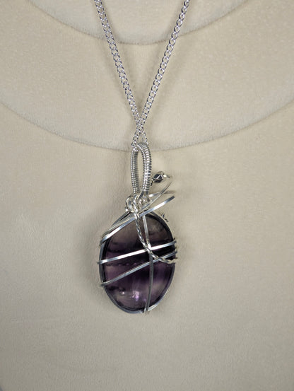 Fluorite Shooting Star Cabochon *Sterling Silver*