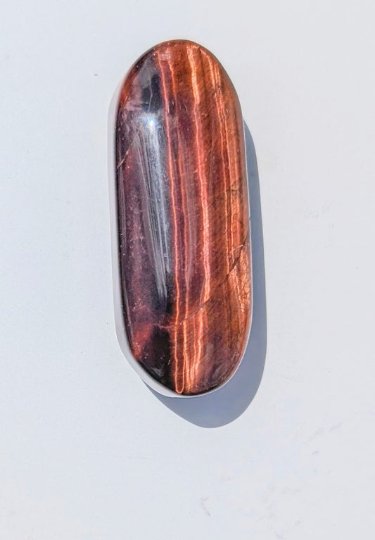 Tiger's Eye (Red) Palm Stone