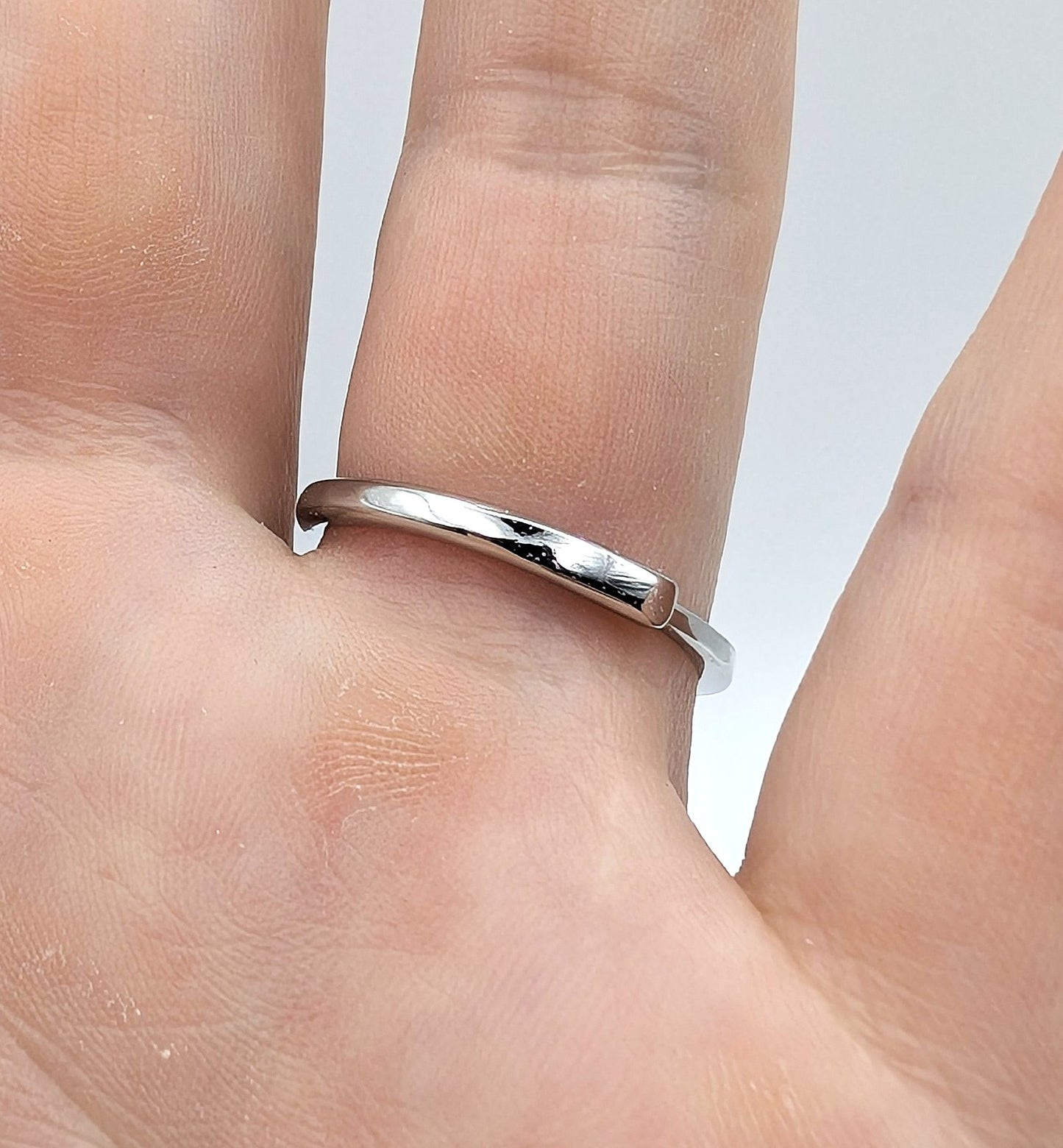 Ring Green Fluorite with White Accent Stones Silver Color Plated Adjustable