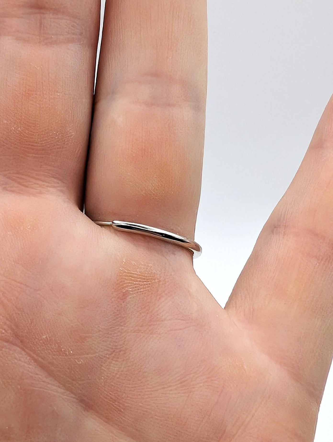 Ring Garnet Heart with White Accent Stones Sterling Silver Adjustable