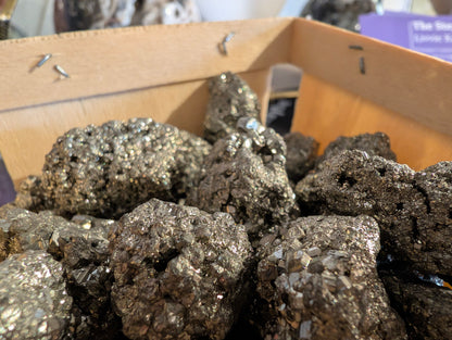 Raw Pyrite Cluster– Prosperity, Confidence & Protection Stone