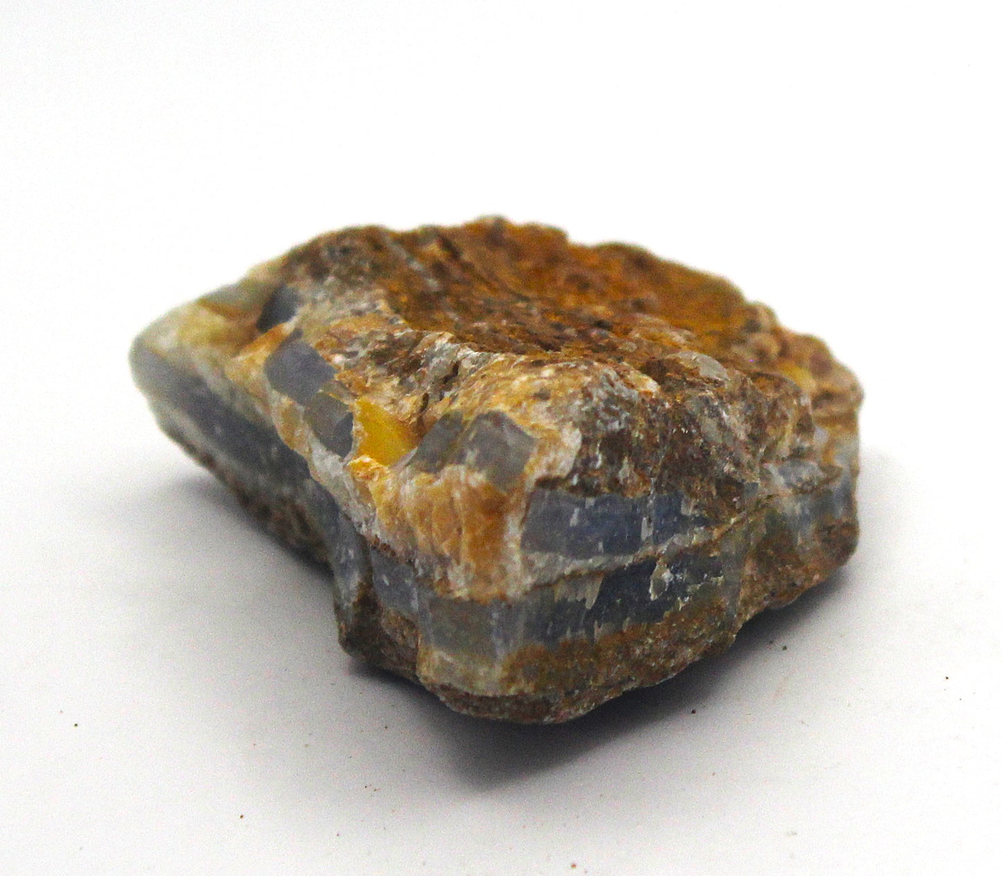 Raw Blue Lace Agate – Natural Rough Stone for Calm & Gentle Communication