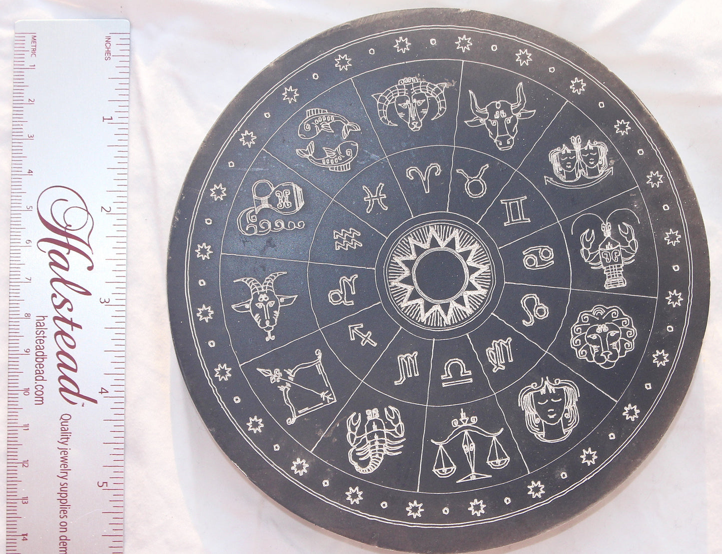 Selenite Plate: Astrology
