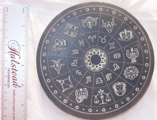 Selenite Plate: Astrology