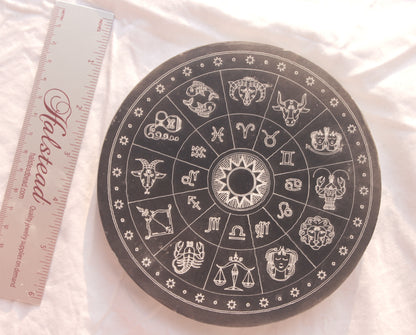 Selenite Plate: Astrology