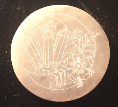 Selenite Plate: Crystal