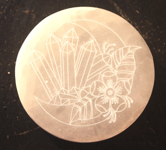 Selenite Plate: Crystal
