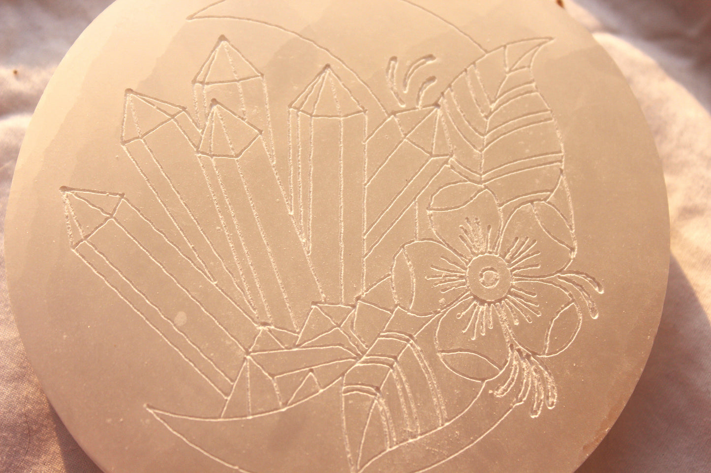 Selenite Plate: Crystal