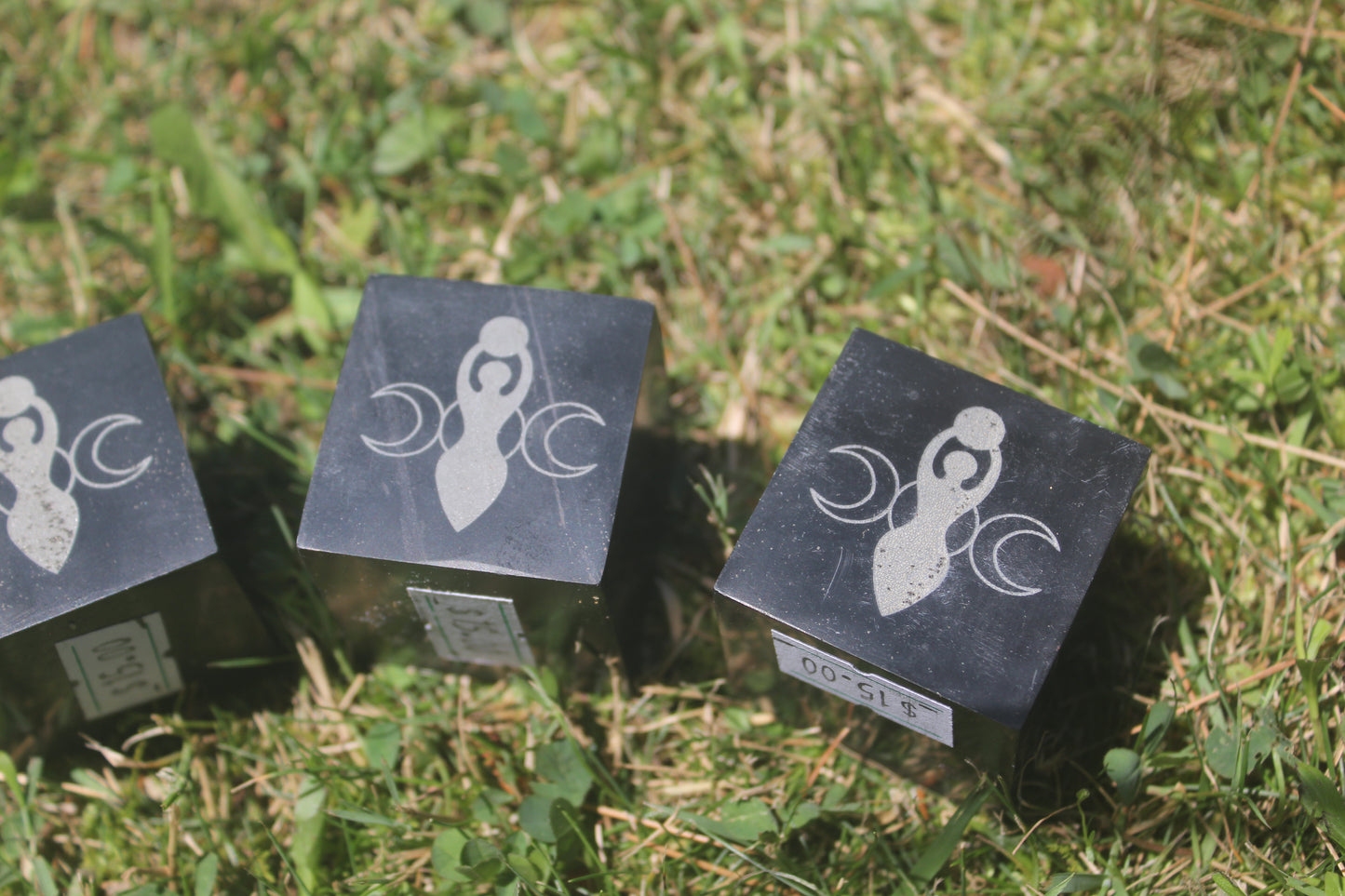 Taper Candle Holder- Triple Moon Goddess