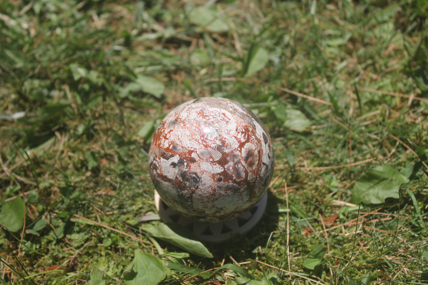 Money Agate Sphere
