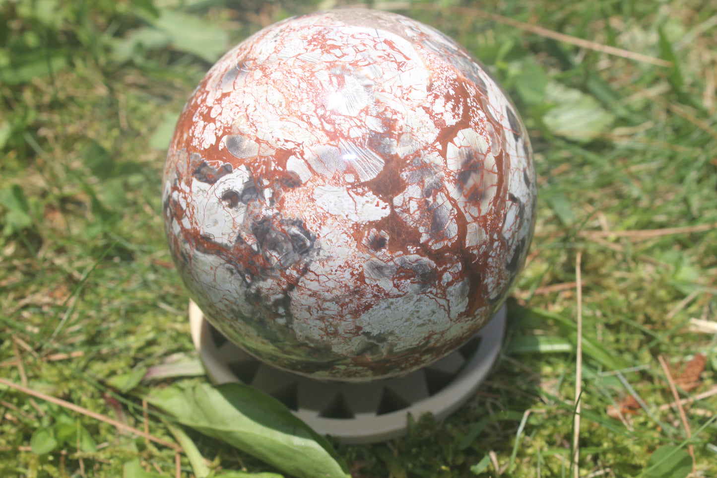 Money Agate Sphere