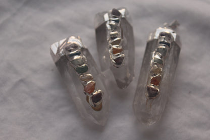 Chakra Quartz Pendant