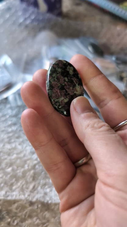 Eudialyte Cabochon Creation