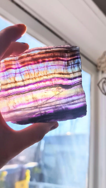 Fluorite Slab
