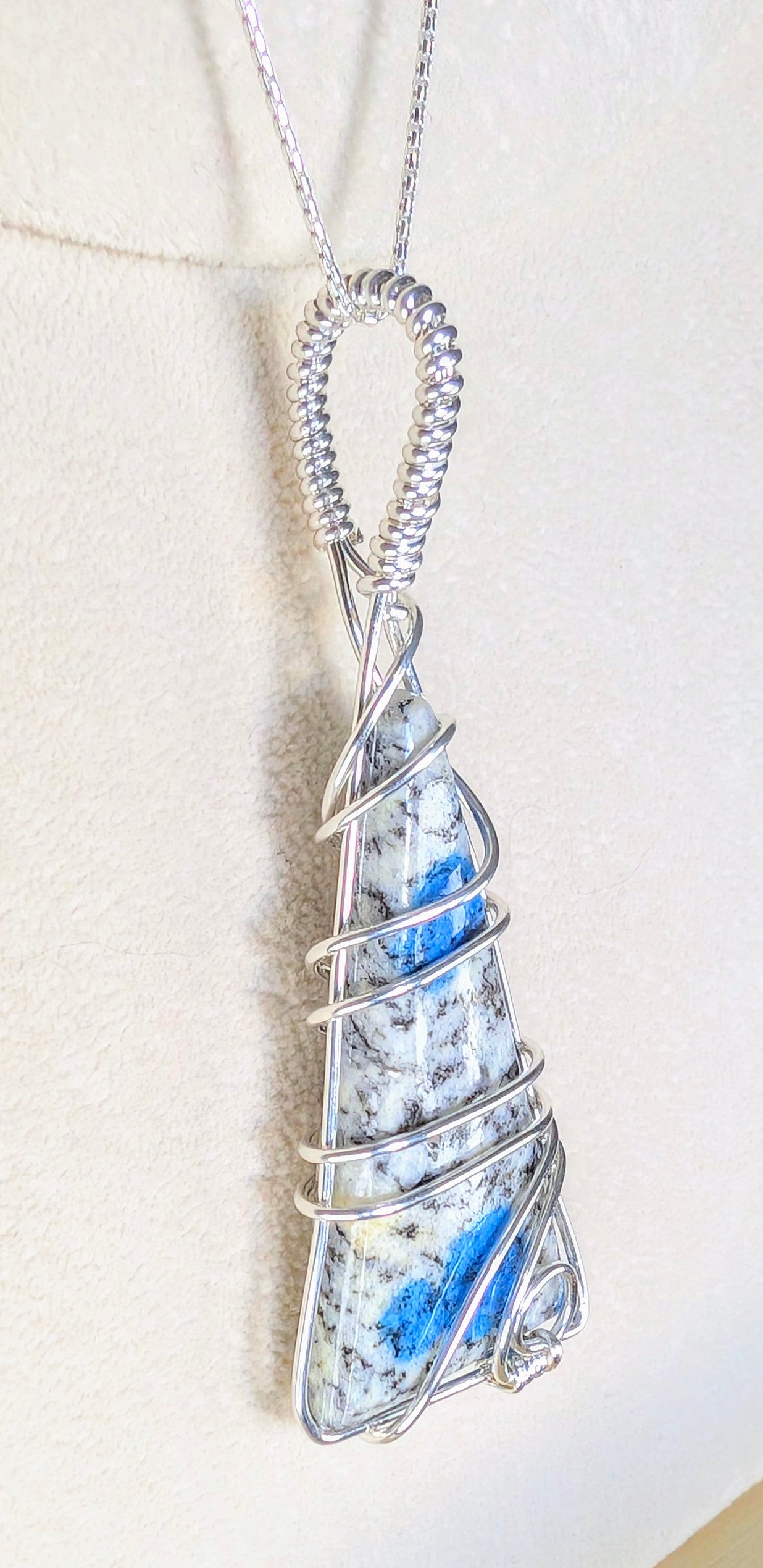 K2 "Blueberry" Jasper *Sterling Silver* Necklace