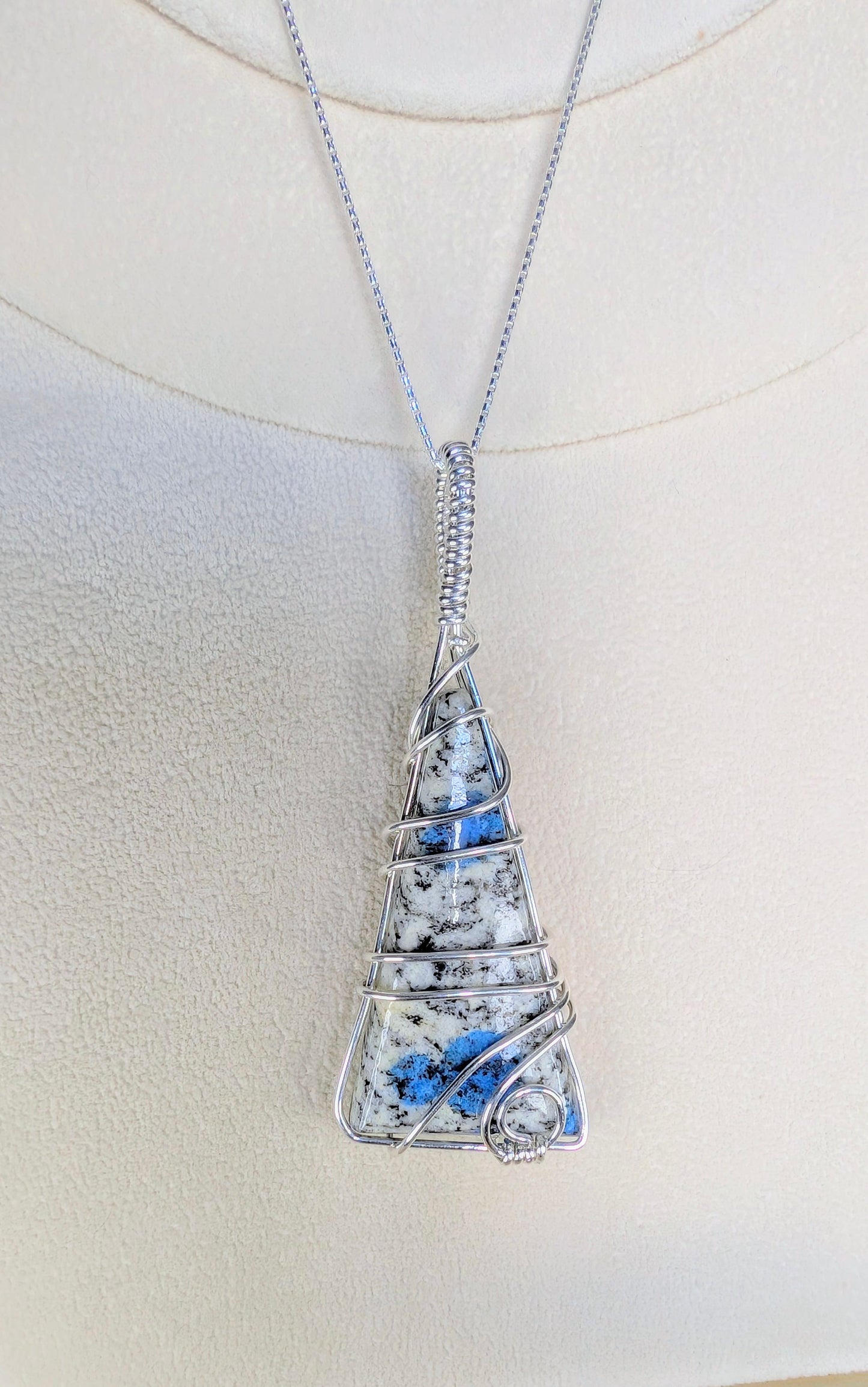 K2 "Blueberry" Jasper *Sterling Silver* Necklace