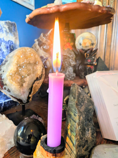 Color Spell Taper Candles – Ritual & Intention Candles for Spellwork, Altars, and Meditation