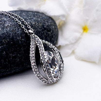 Tryndi Orbital Birdcage Necklace